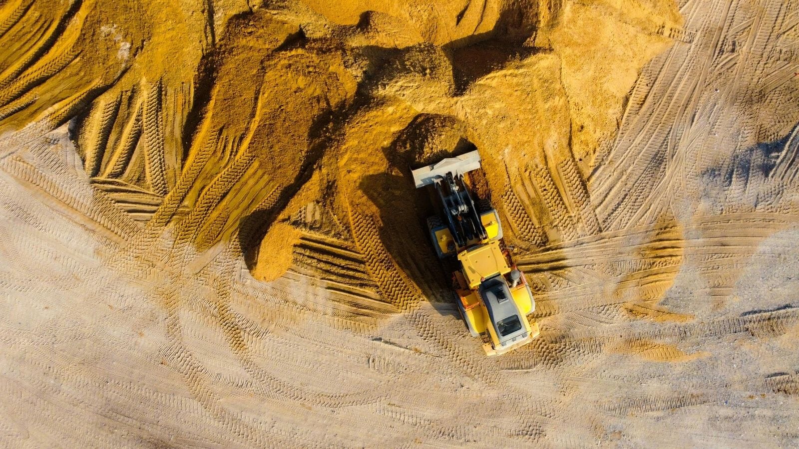 Sand excavation