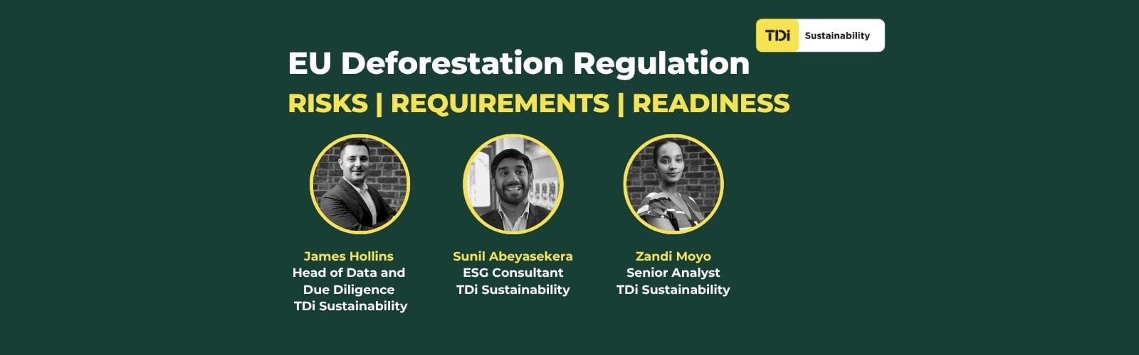 EU Deforestation Regulation webinar