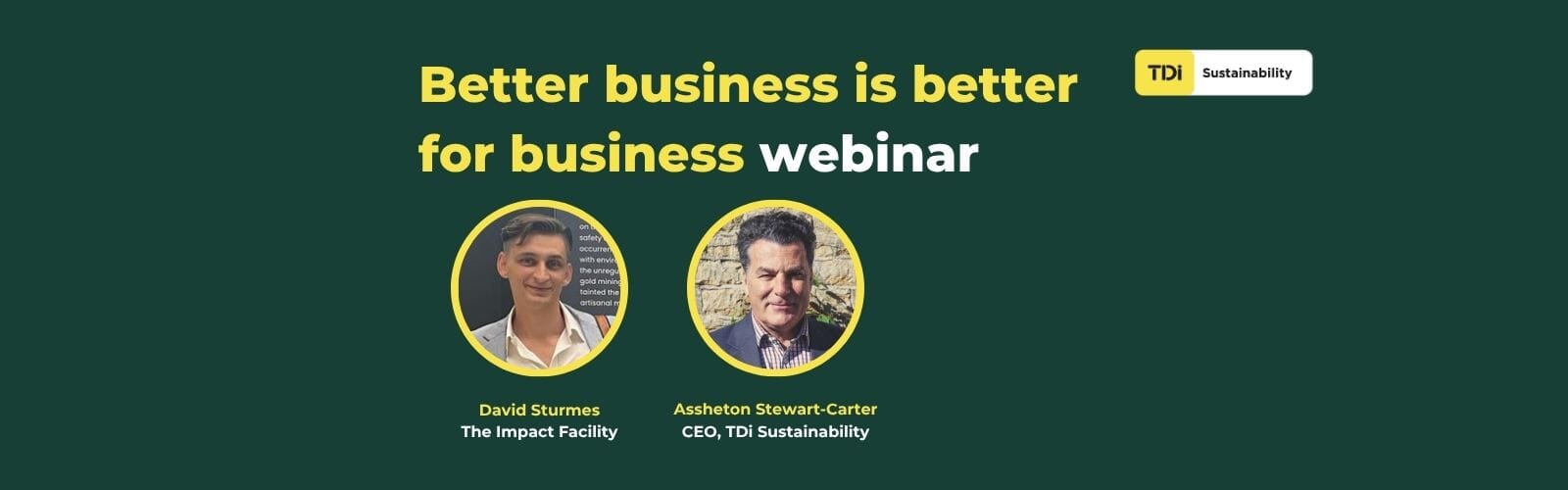 Better business webinar