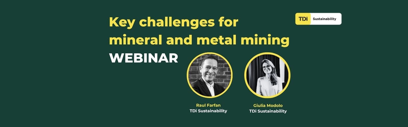 Key challenges for minerals and metals mining