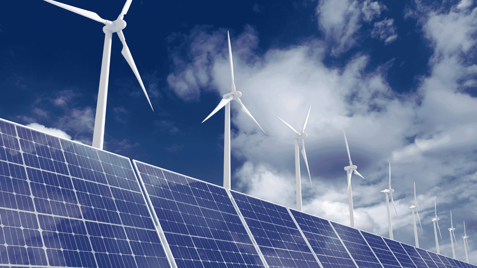 Renewable energy - solar and wind