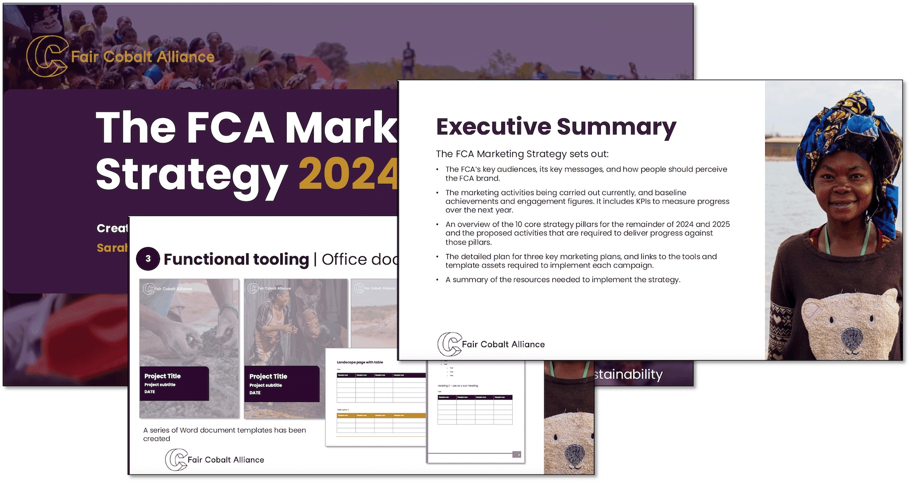 FCA communications strategy