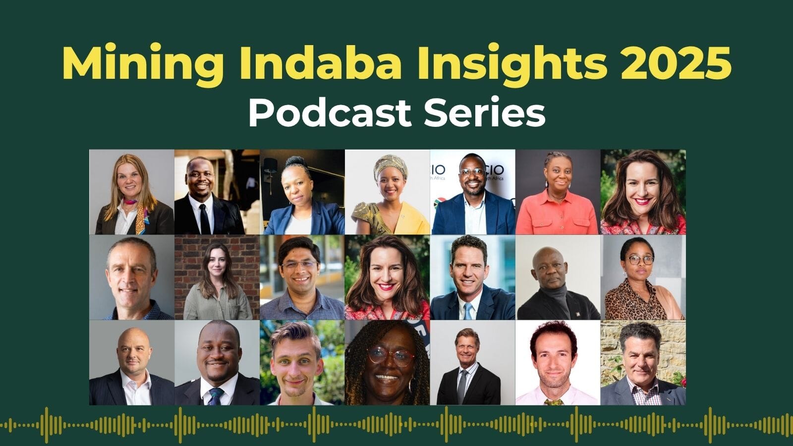 Mining Indaba podcast series - wide