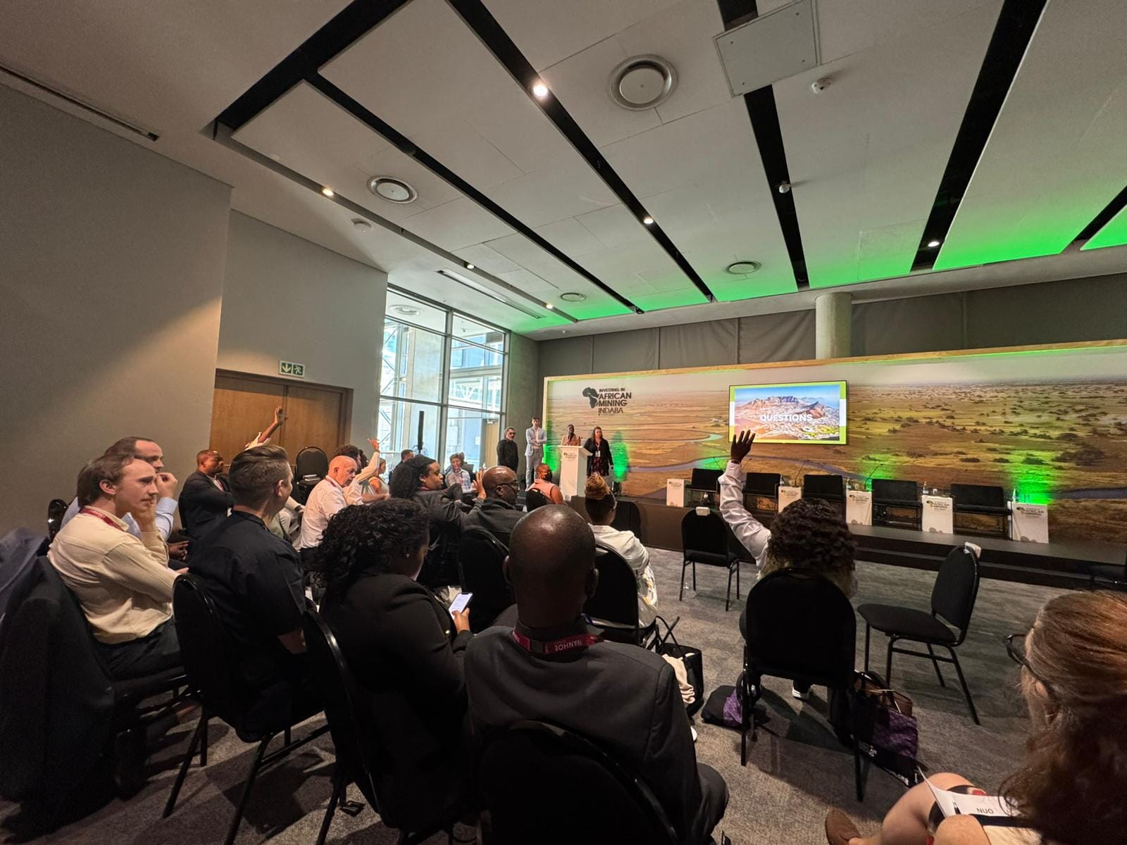 'Cobalt' an immersive community centred social experiment, included a simulated exercise on resettlement